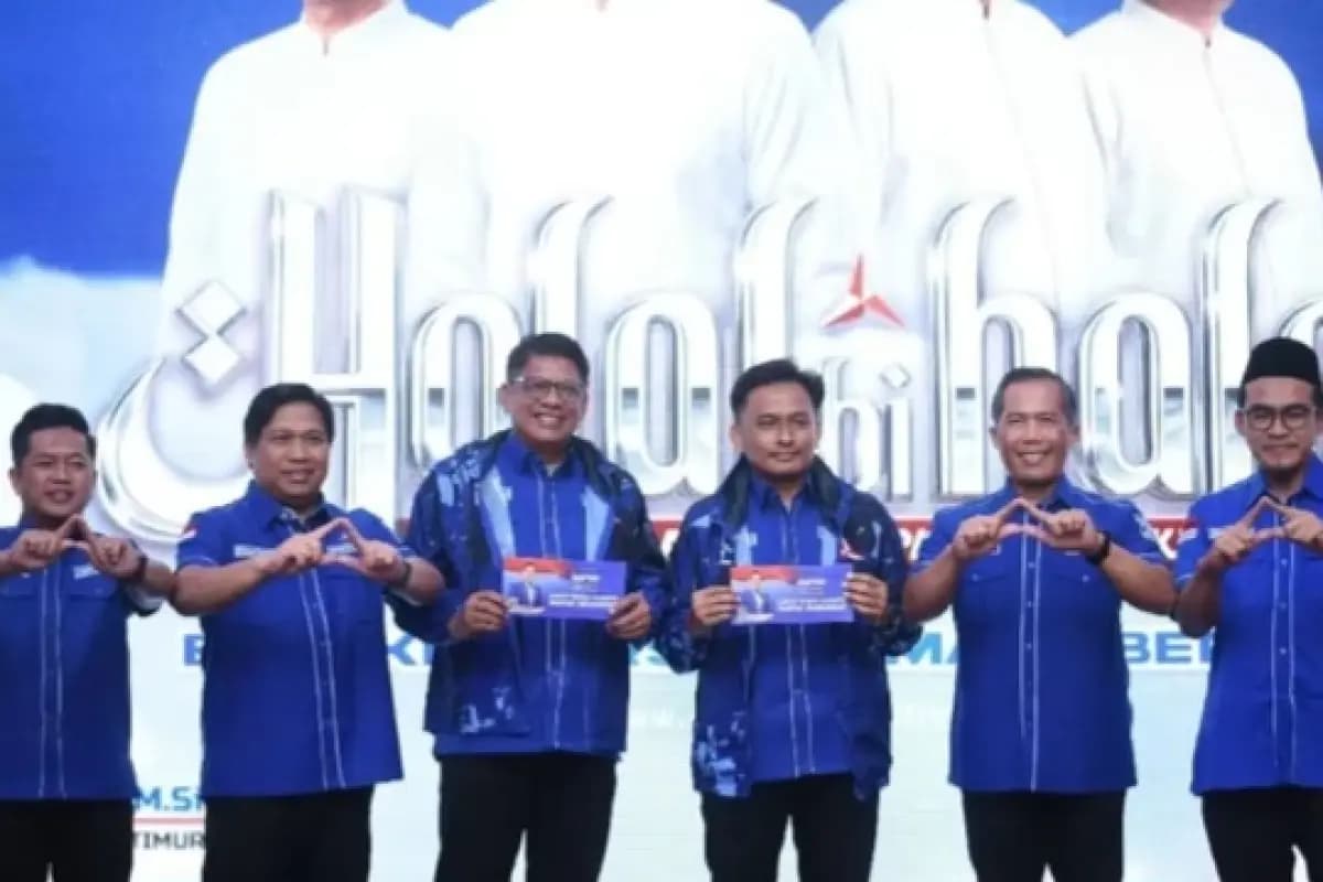 Mantan Wali Kota Bontang Basri Rase Resmi Gabung Partai Demokrat
